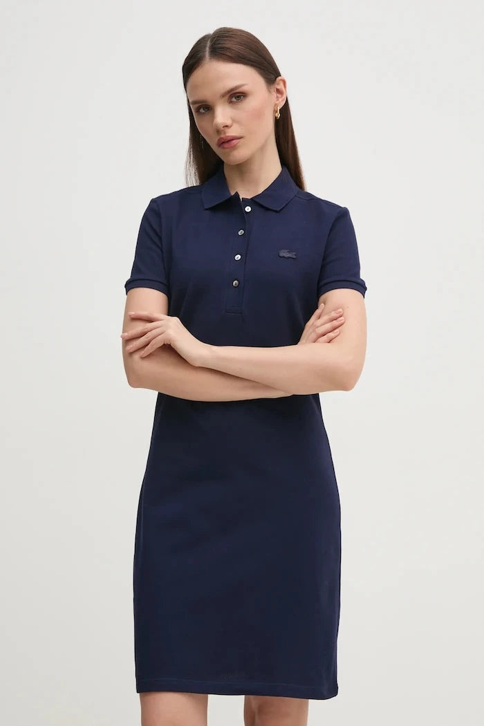 Lacoste рокля с памук
