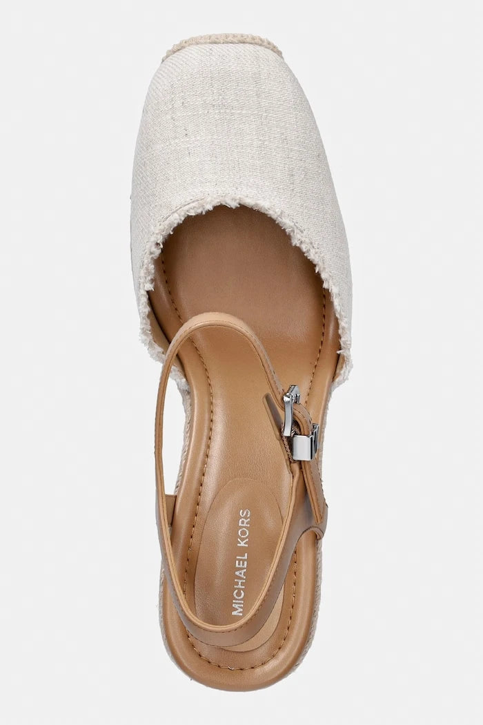 MICHAEL Michael Kors Kenzie Wedge Kadın Eğik Platform Espadril
