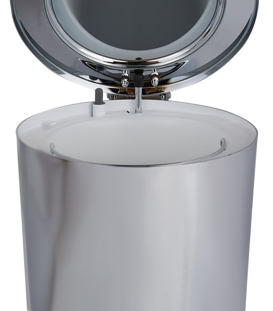 Cylinder Chrome Pedal Bin
