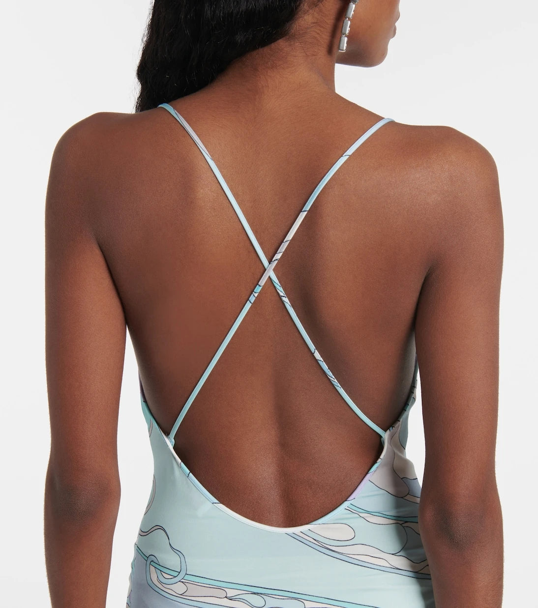 Pucci - Orchidee jersey slip dress