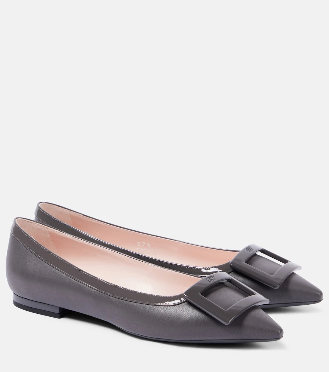 Roger Vivier - Gommettine leather ballet flats