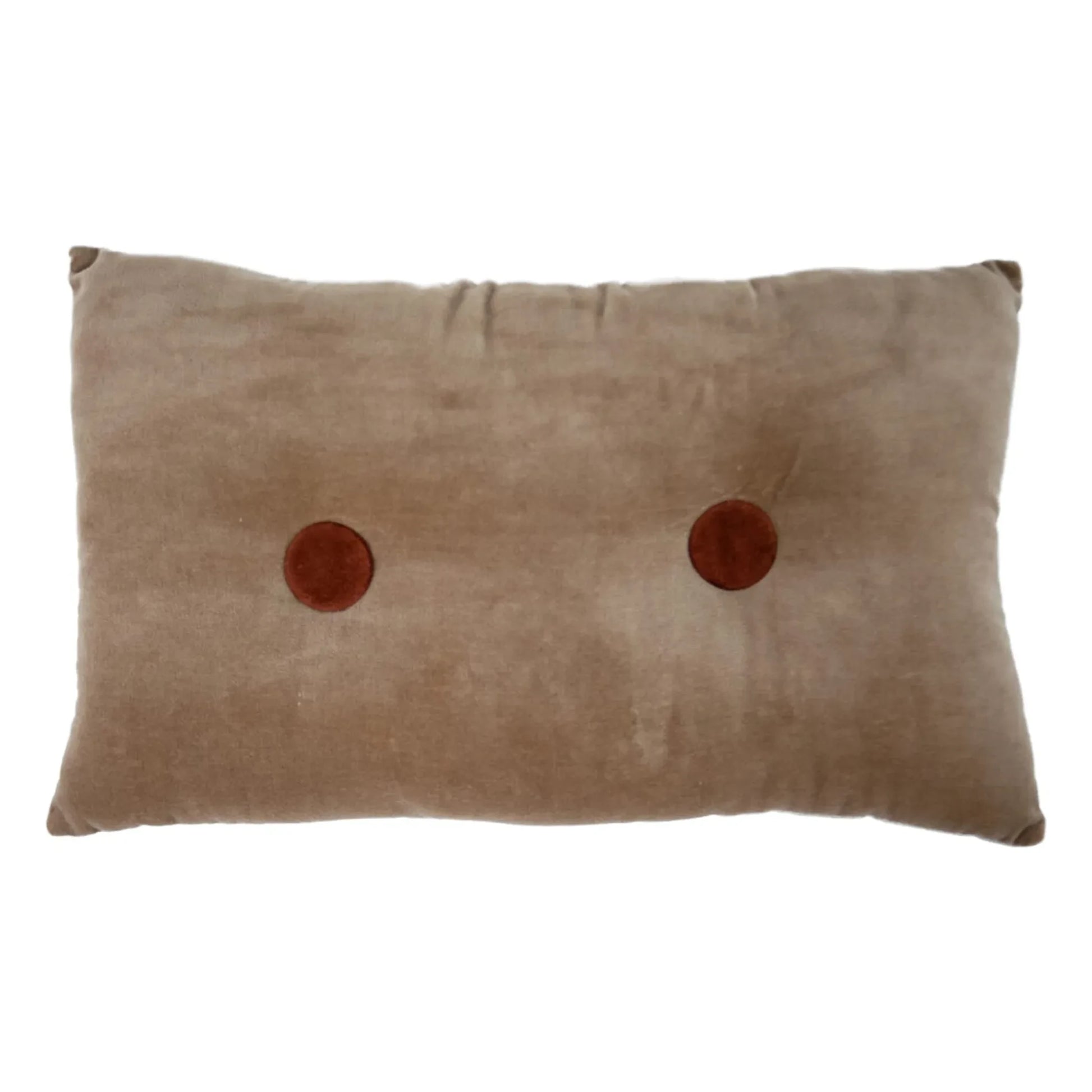 Olsson & Jensen - Elora velvet cushion | Beige