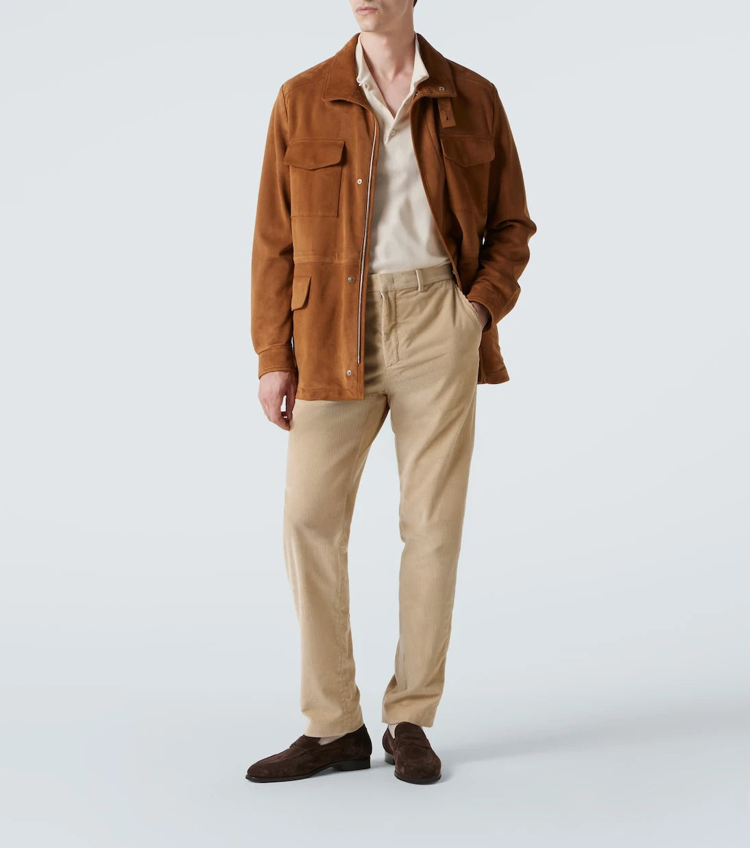 Loro Piana - قميص بولو قطني