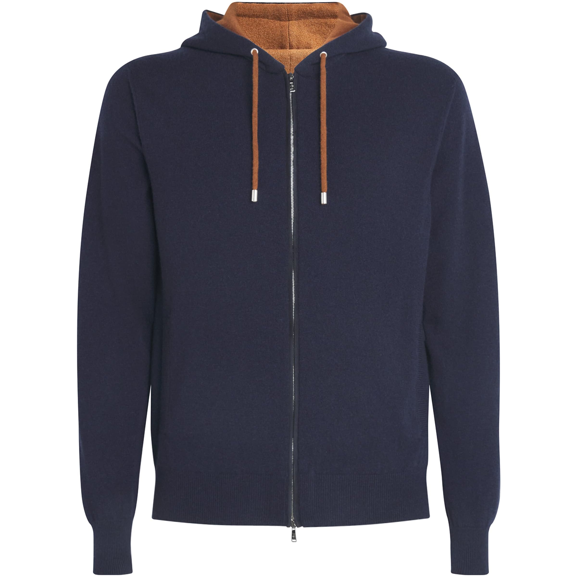 Navy Cashmere Hoodie