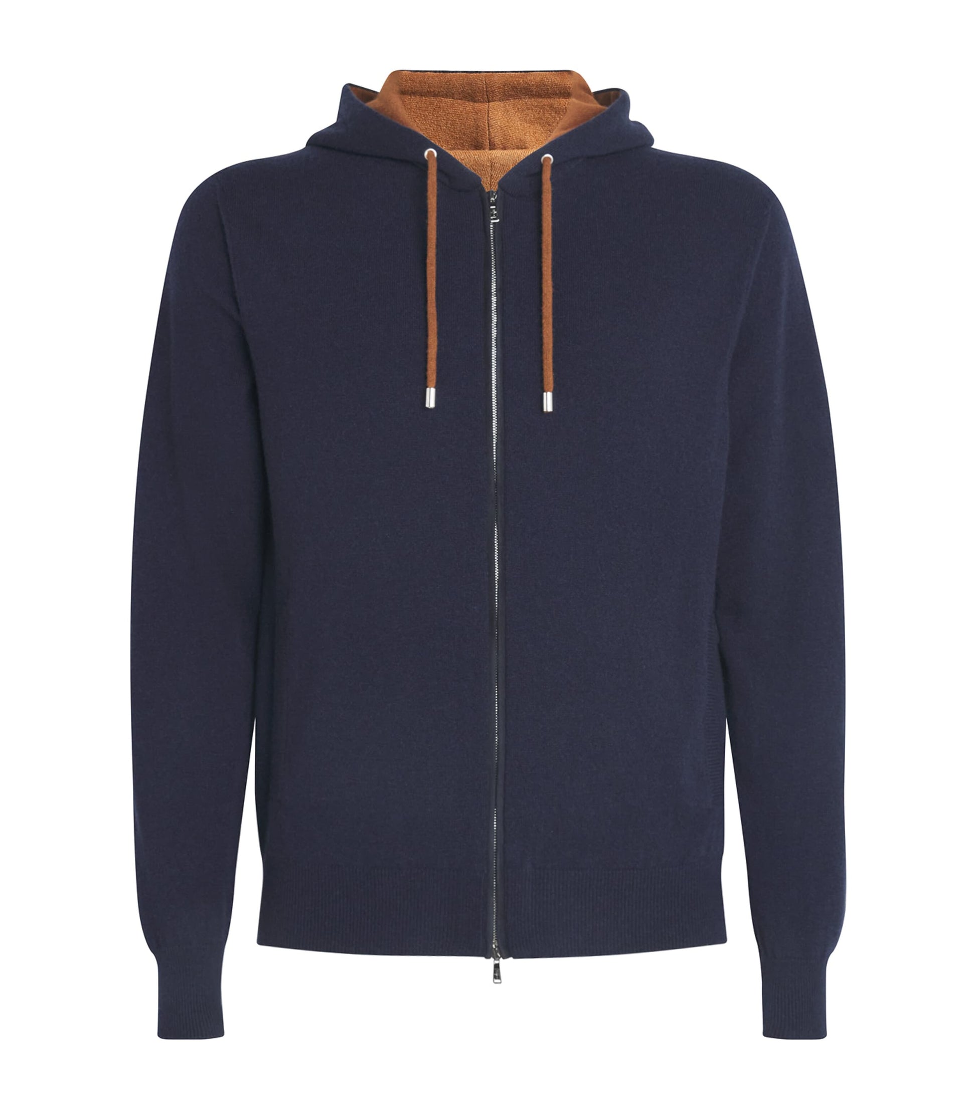 Navy Cashmere Hoodie