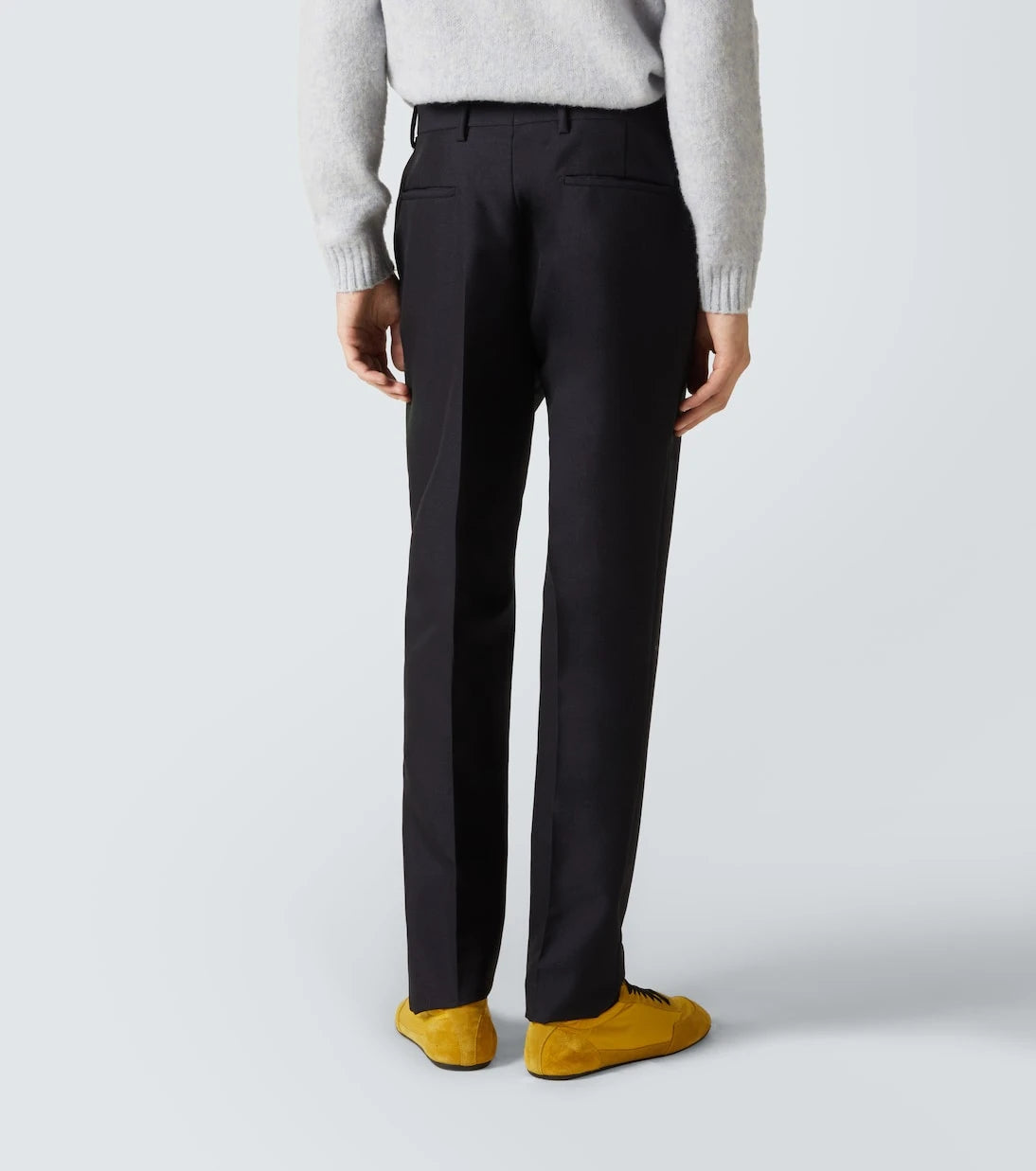 Prada - Mohair and wool slim pants