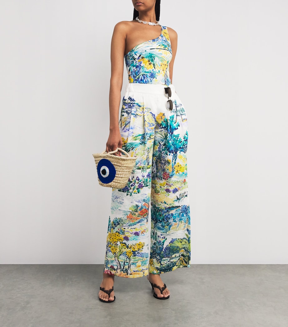 Multi Printed Varenne Beach Trousers