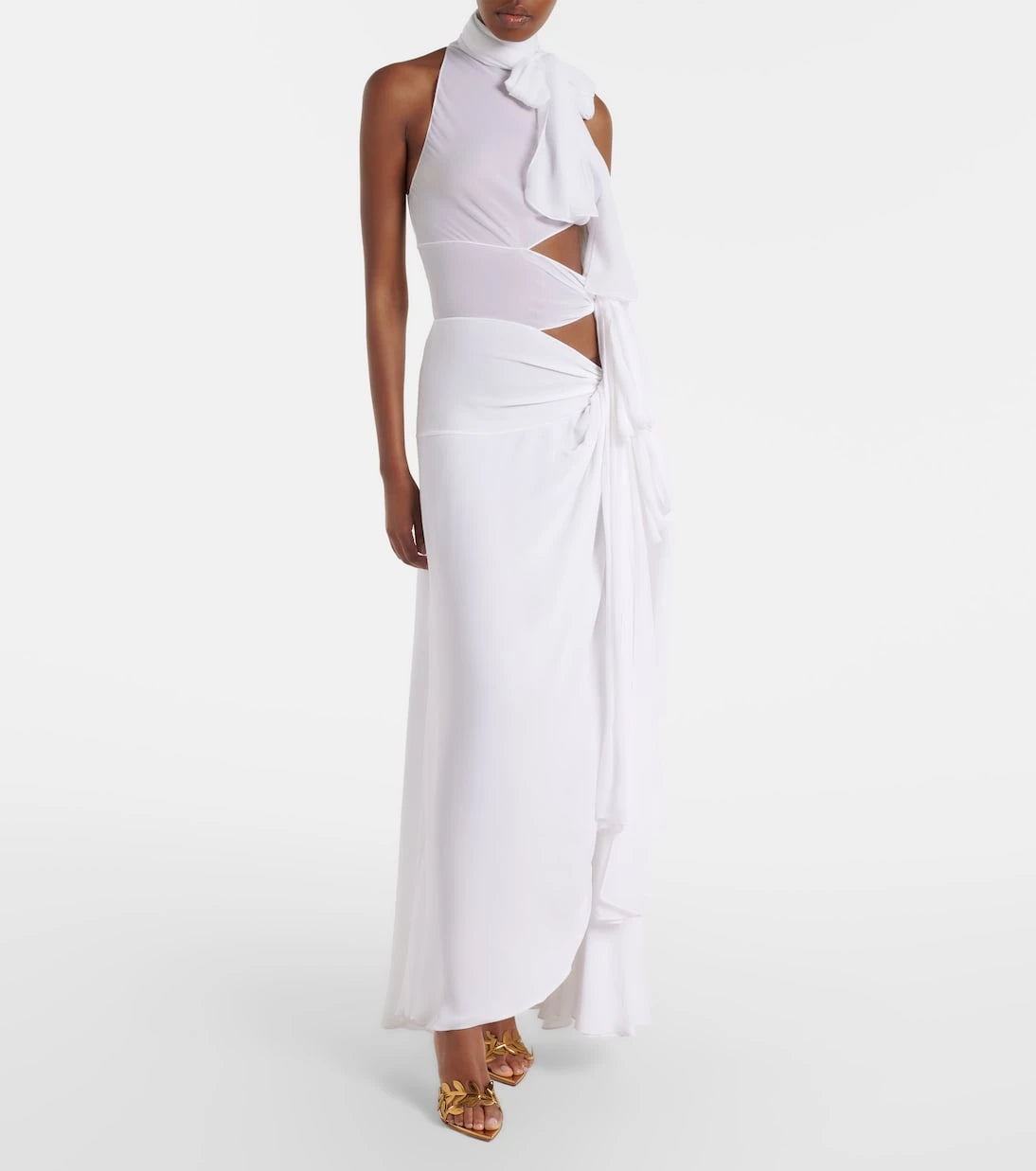Gianvito Rossi - Flavia mirrored leather mules