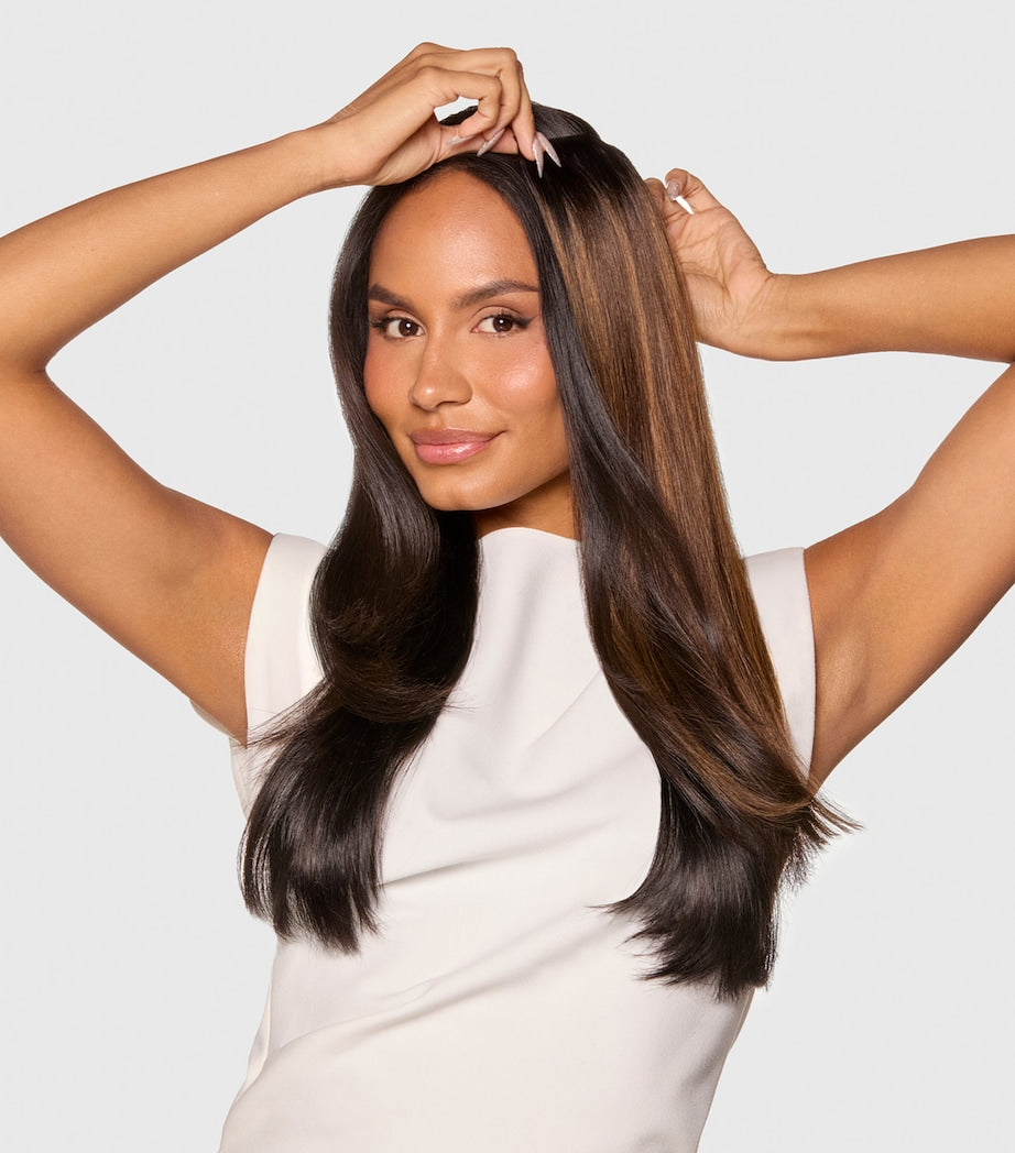 Beauty Works x Huda BARELY THERE Mix & Match Duo Clip-In Hair Extensions (18")
