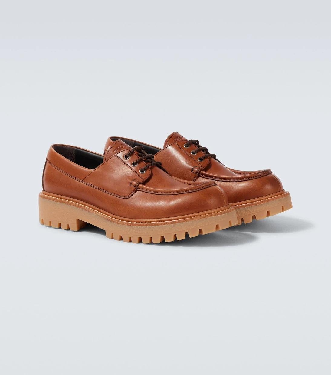 Prada - St. Moritz leather loafers
