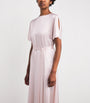 Silk Satin Daviel Dress ROSE