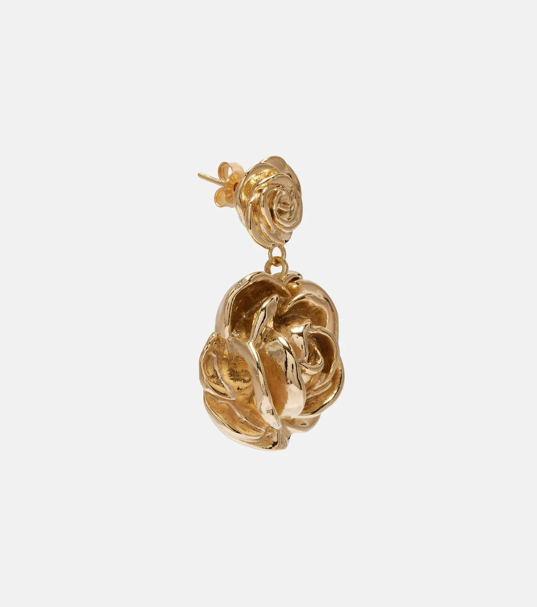 Magda Butrym - Floral gold-plated drop earrings