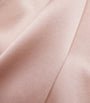 Pink Silk Satin Robe