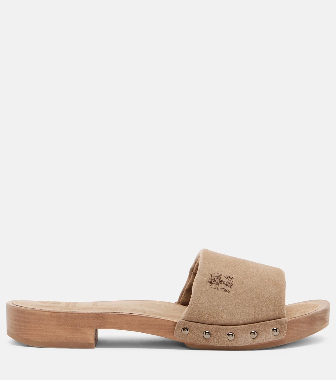 Brunello Cucinelli - Suede clogs
