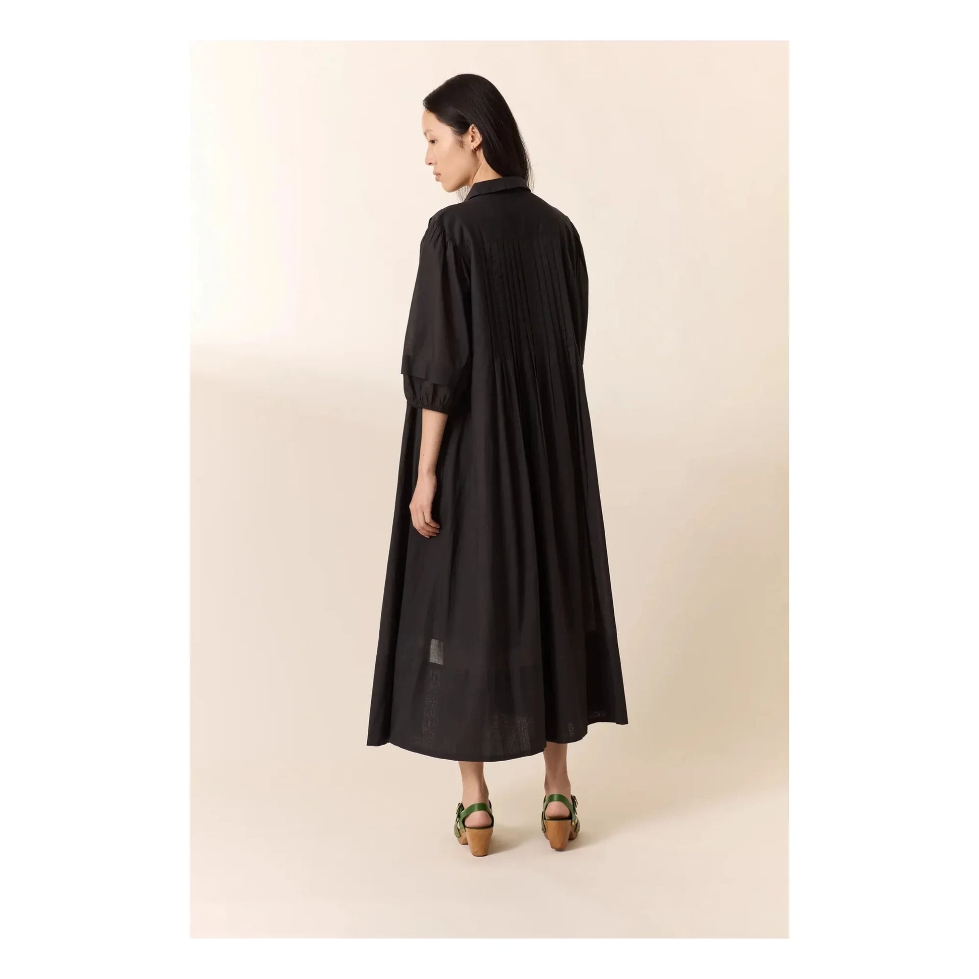 Leon & Harper - Roca organic cotton dress | Carbon