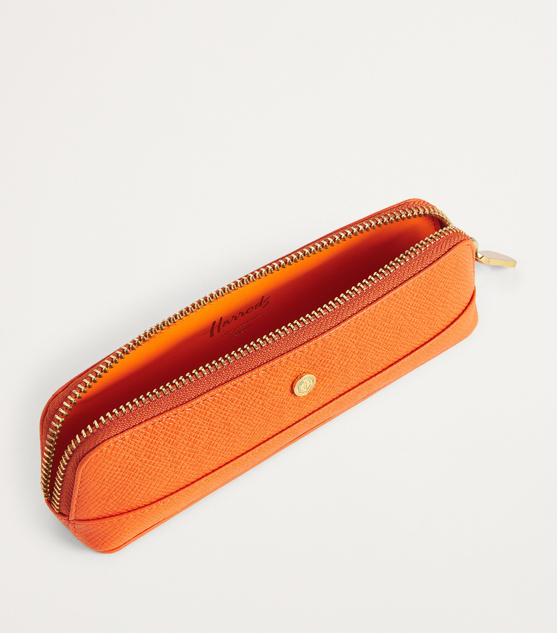 Slim Leather Pencil Case