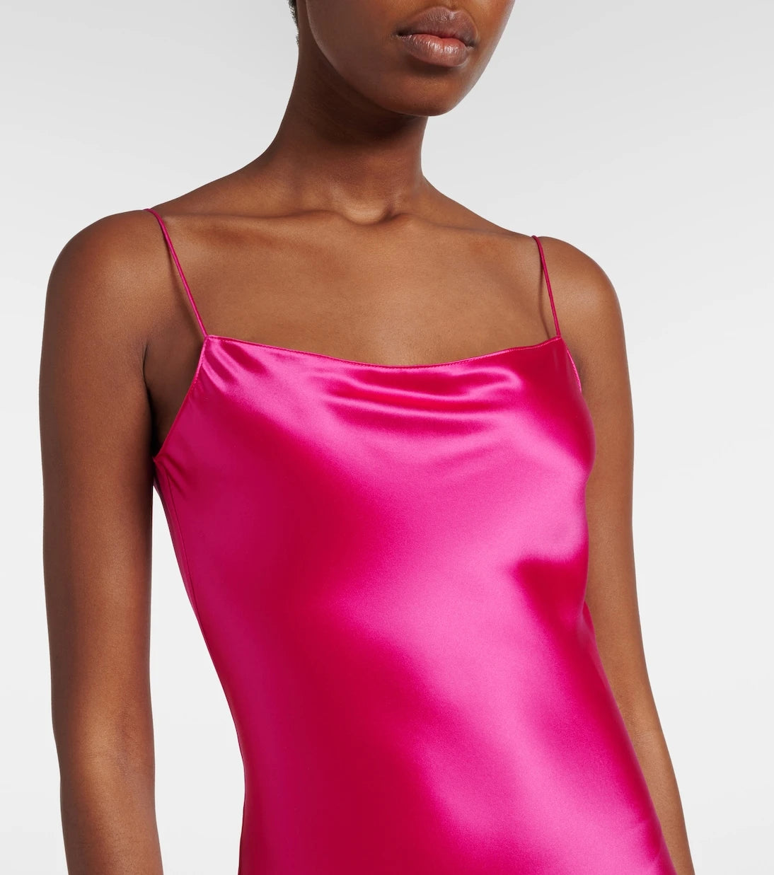 Alaïa - Silk satin gown