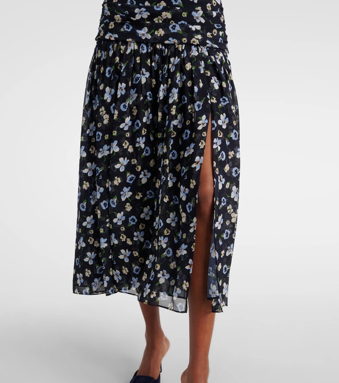 Veronica Beard - Brock halterneck silk midi dress