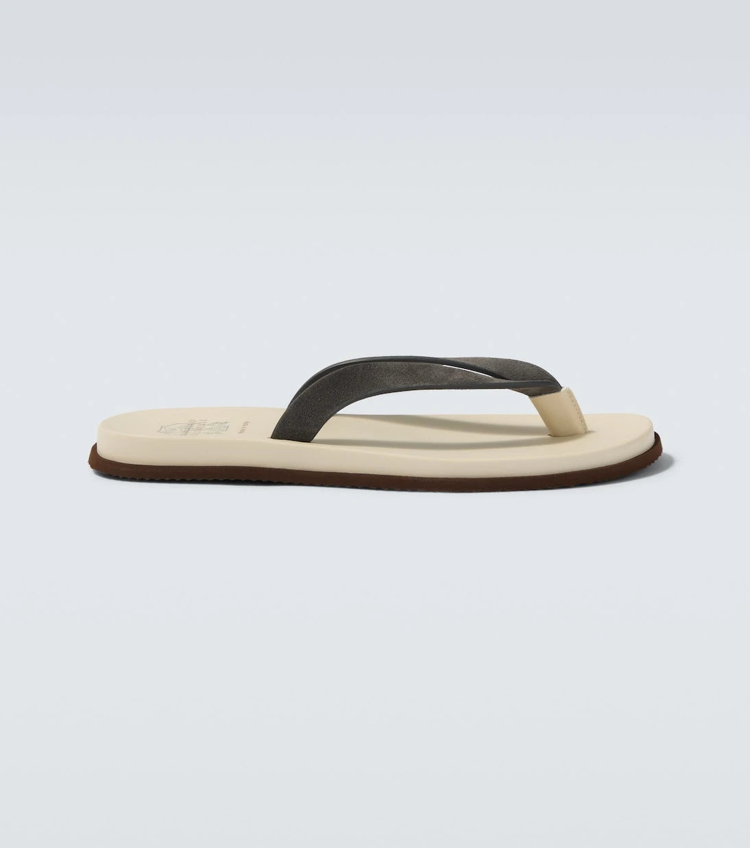 Brunello Cucinelli - Suede thong sandals