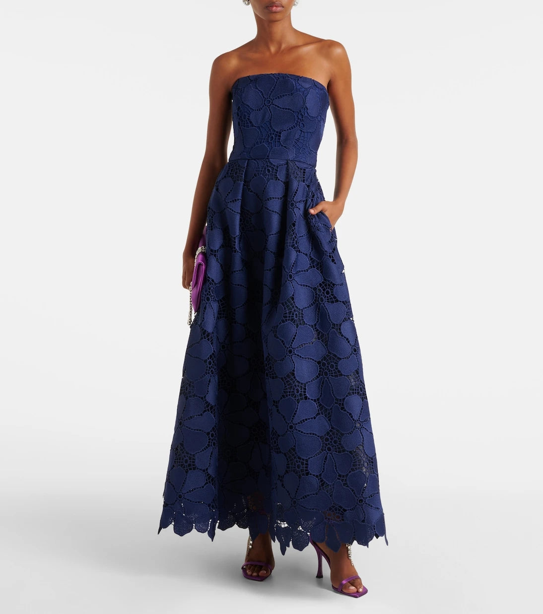 Elie Saab - Lace bustier gown