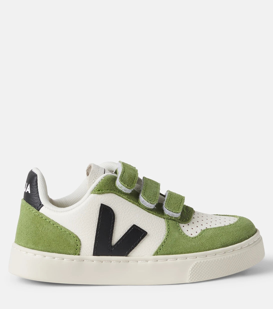 Veja Kids - V-10 leather sneakers