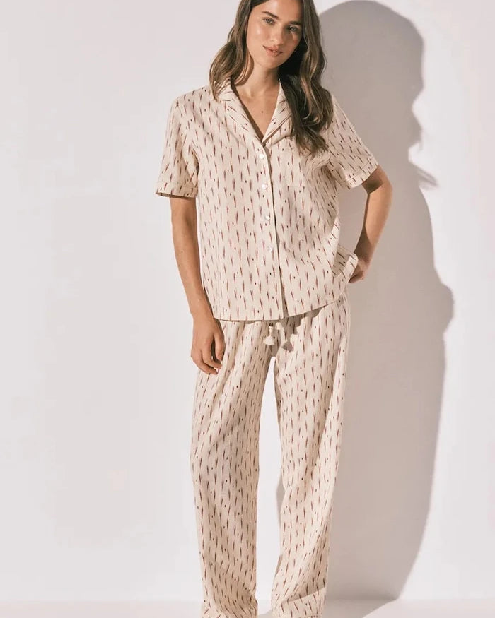 women'secret iki parçalı pamuklu kadın pijama seti