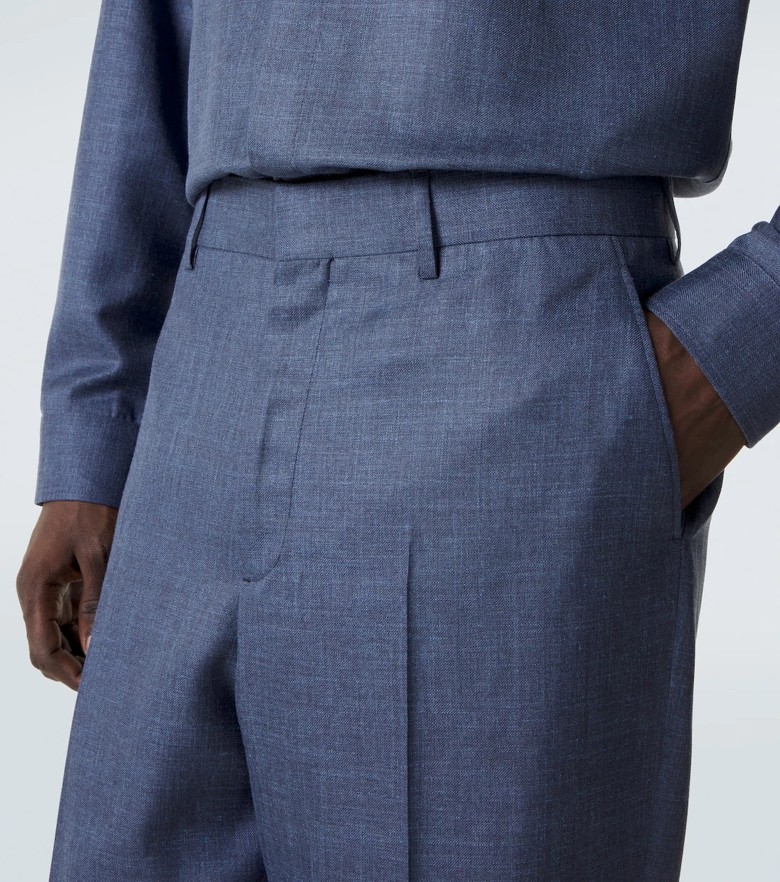Gabriela Hearst - Wool, silk, and linen suit pants