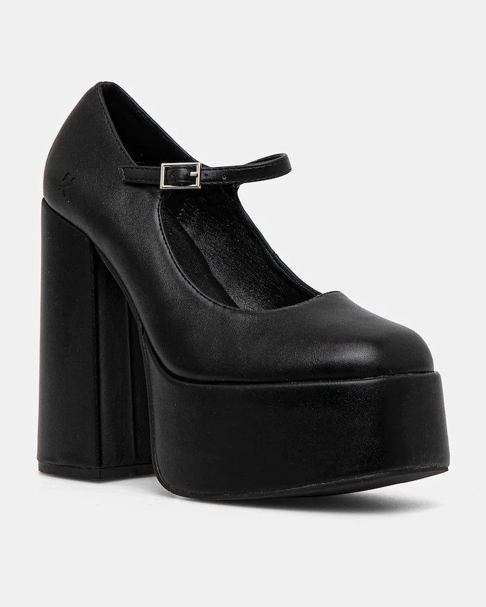 Обувки с дебел ток Koi Footwear