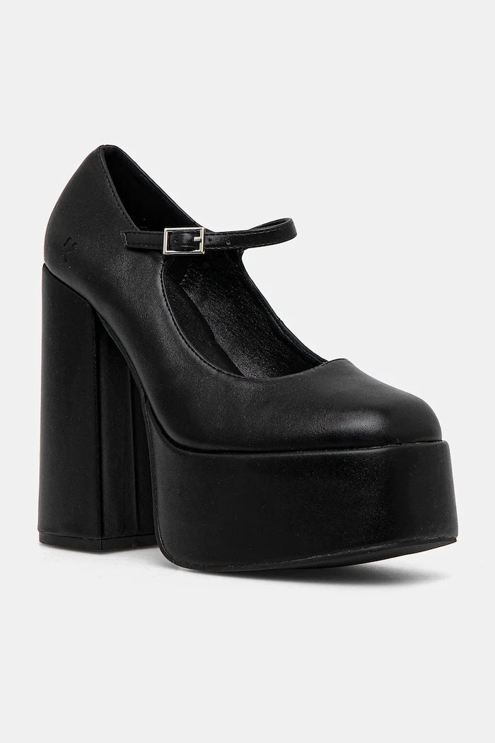 Обувки с дебел ток Koi Footwear
