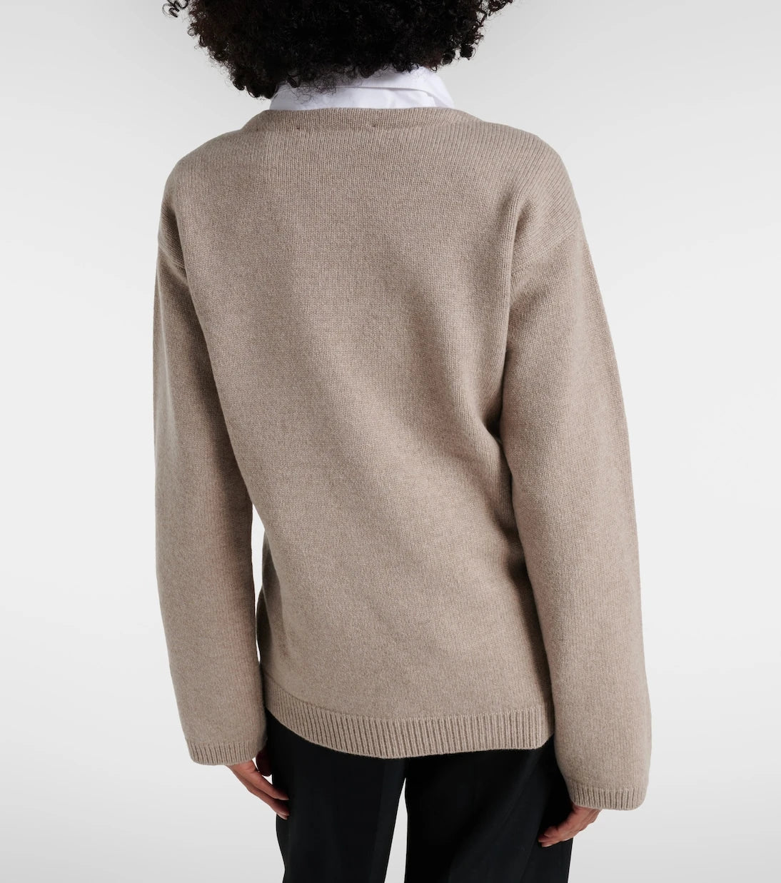 Róhe - Wool and cashmere wrap cardigan