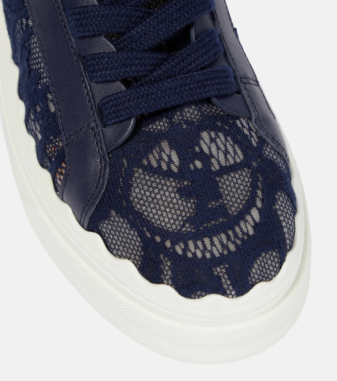 Chloé - Lauren lace sneakers