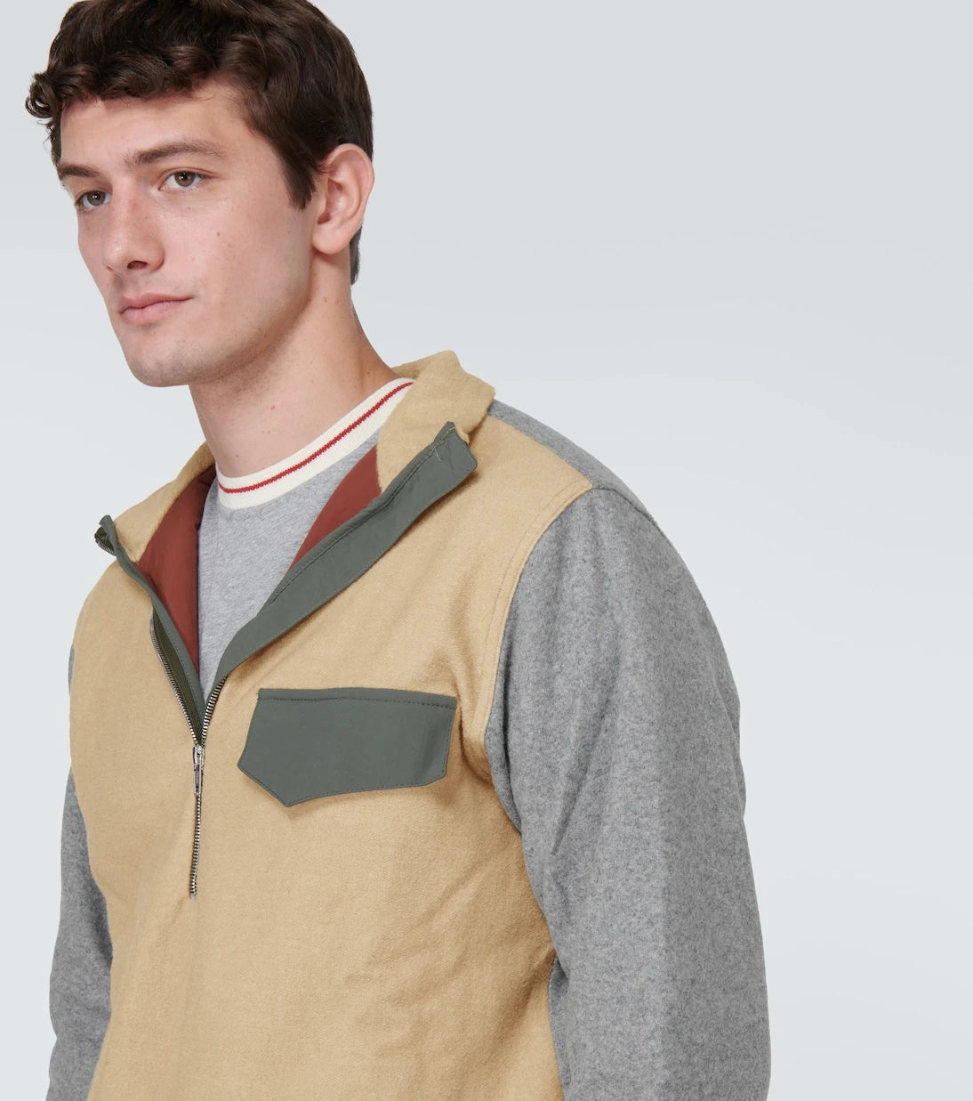 Ranra - Dorg wool-blend zip-up sweater