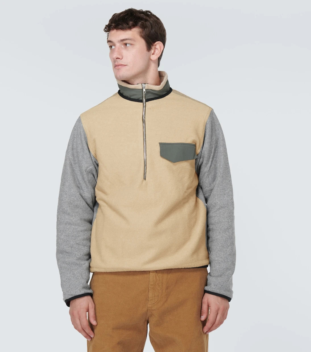 Ranra - Dorg wool-blend zip-up sweater