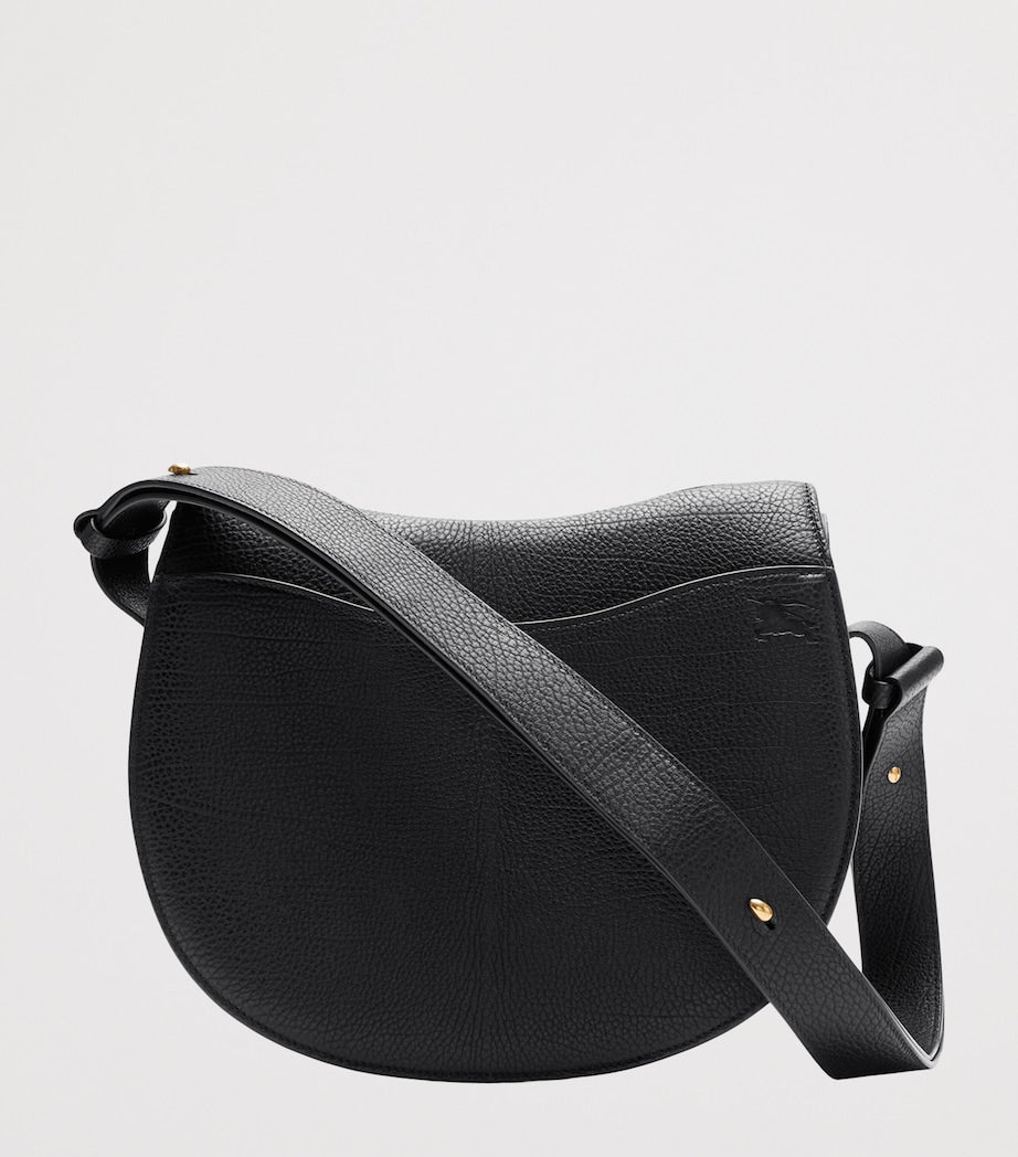 Black Leather Rocking Horse Bag