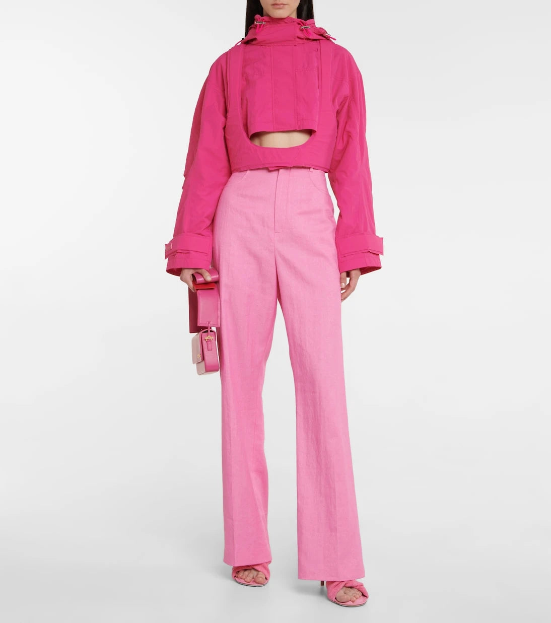 Jacquemus - La Parka Fresa cropped puffer jacket