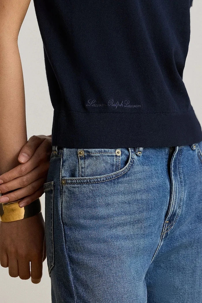 Lauren Ralph Lauren kısa kollu kadın modelli kazak