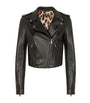 Dolce & Gabbana Multi Leather Biker Jacket