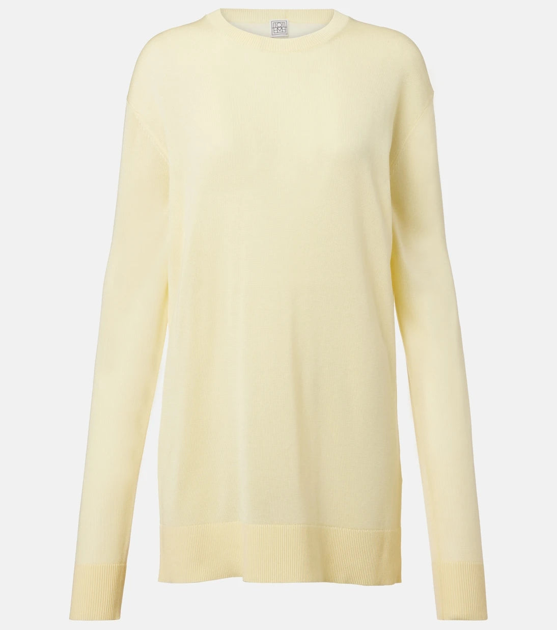 Toteme - Oversized semi-sheer sweater