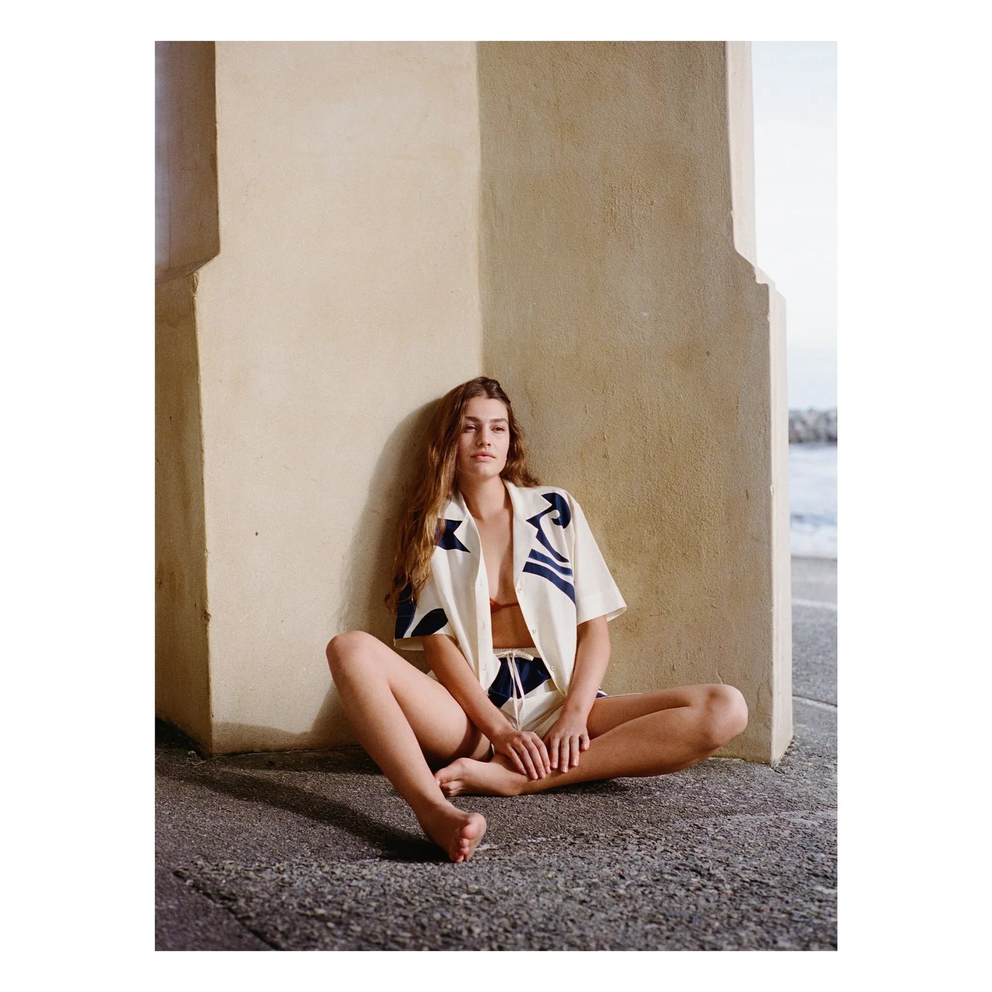 Soleil Soleil - Dakota Silk Shorts | Ecru