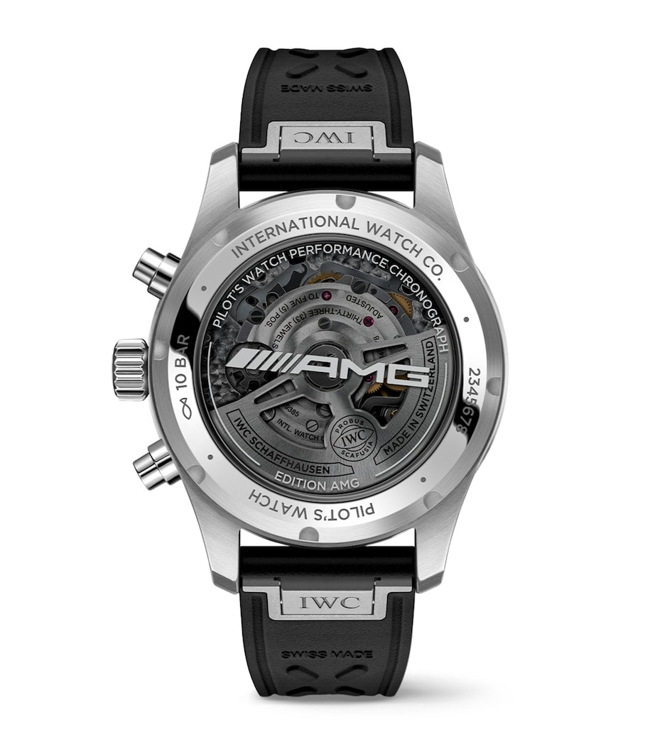 IWC Schaffhausen x Mercedes-AMG Titanium Pilot's Performance Chronograph Watch 41mm