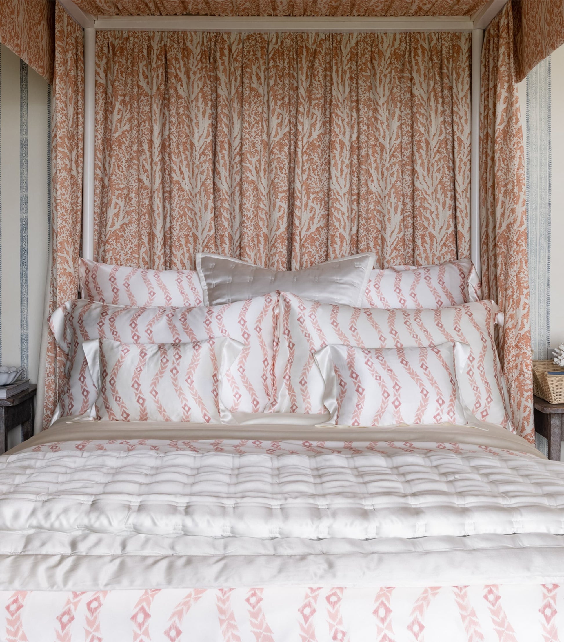 Silk Super King Windsor Bedspread (270cm x 270cm)