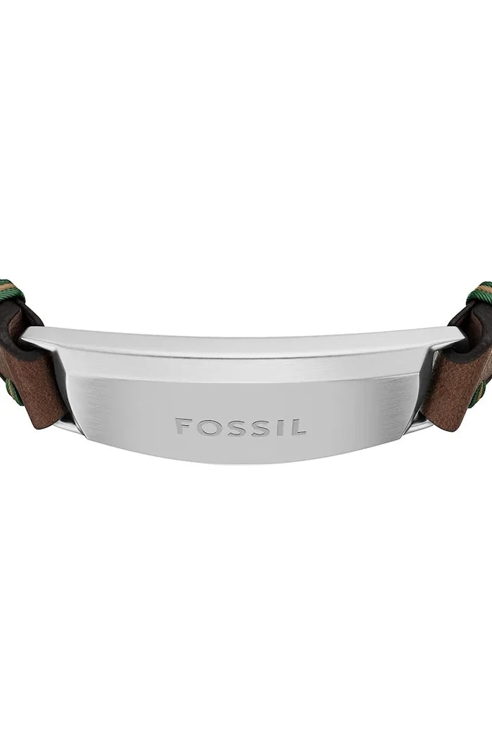 Fossil гривна мъжка от кожа Everett
