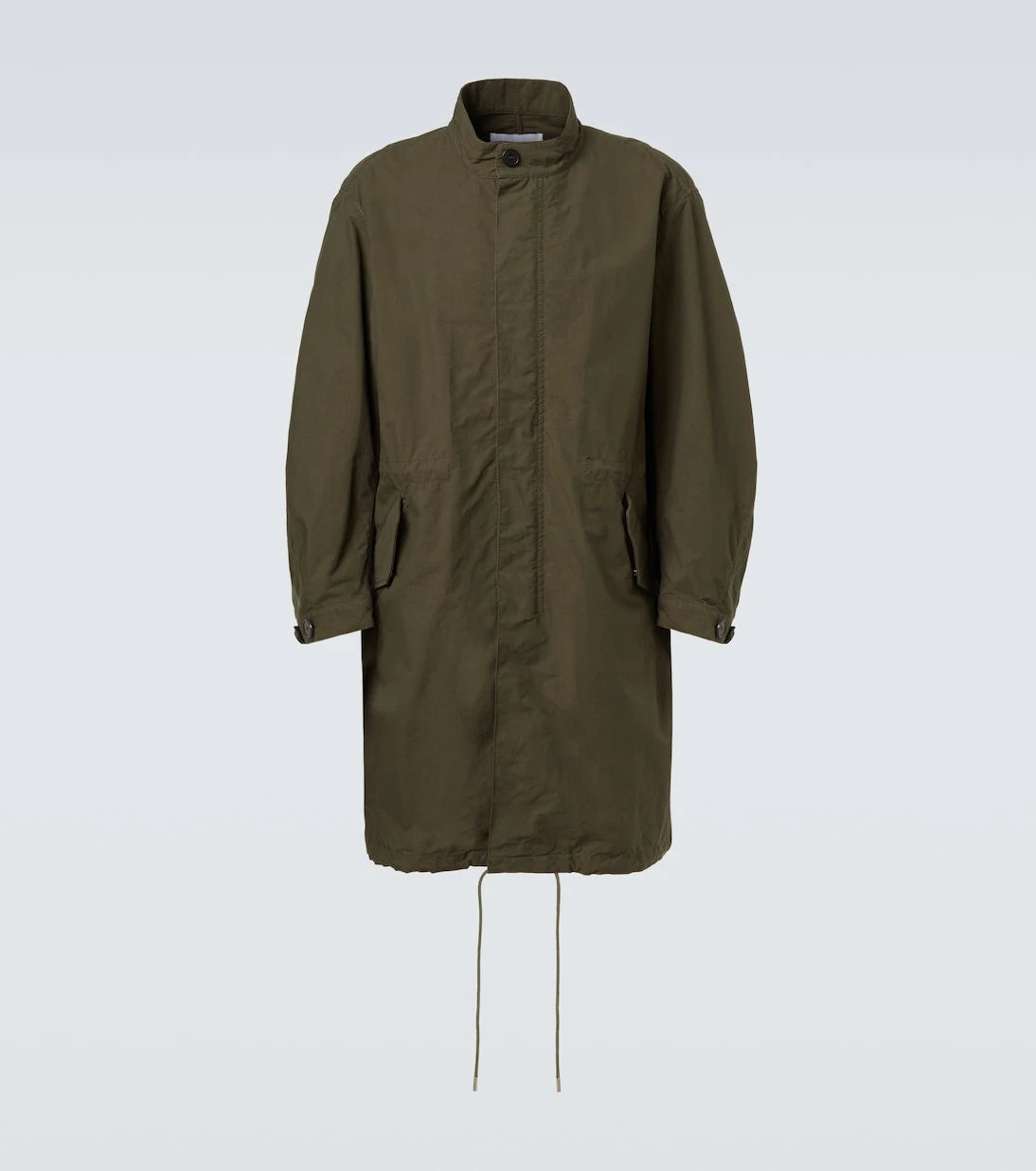 Givenchy - Givenchy Stamp cotton-blend raincoat