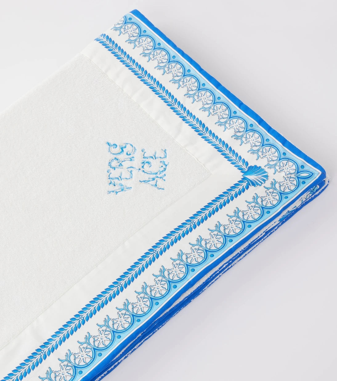 Versace Home - Underwater Barocco cotton terry beach towel