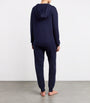 Navy Silk-Cashmere Gia Tracksuit