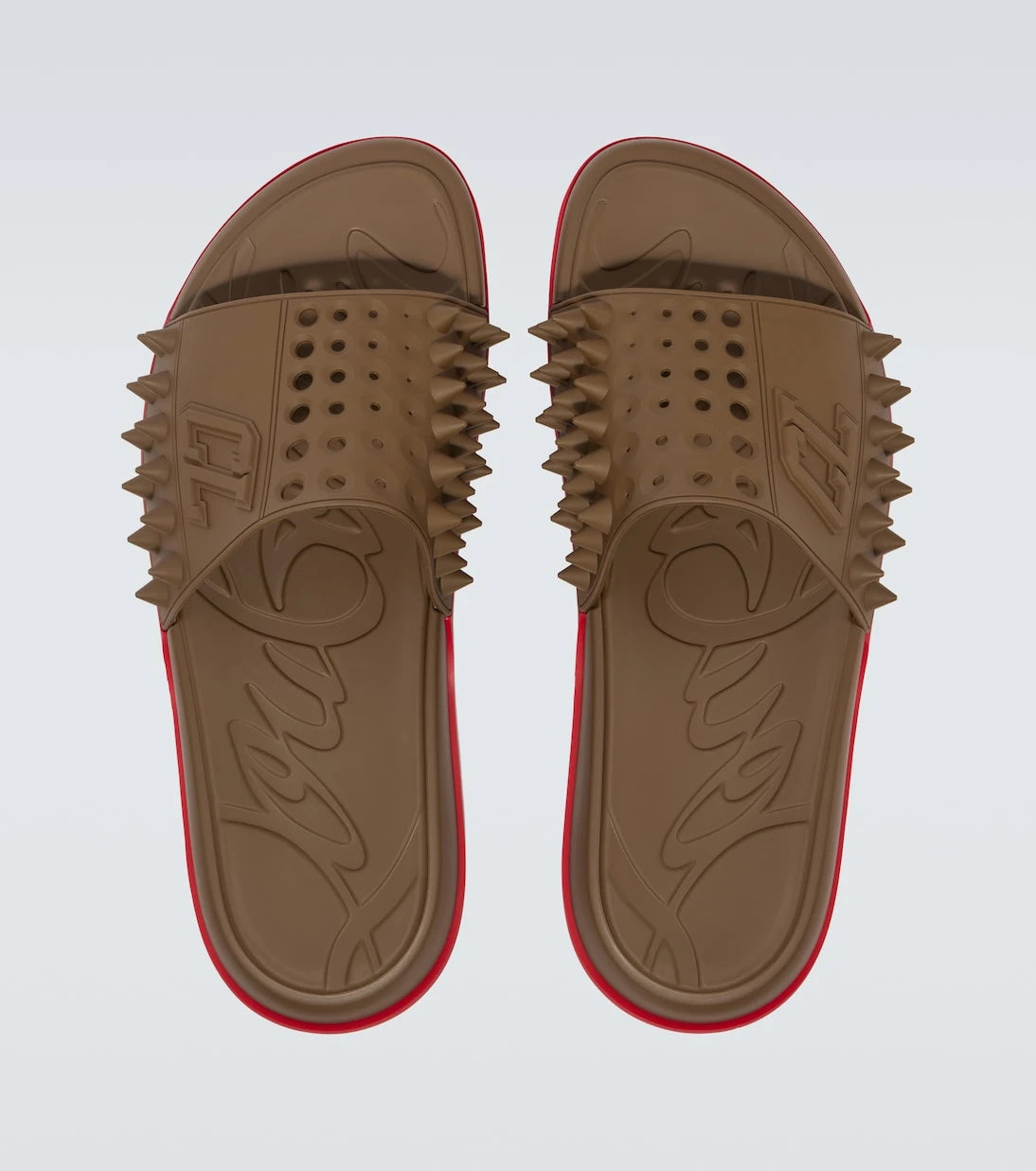 Christian Louboutin - شبشب Take It Easy المرصع بالمسامير