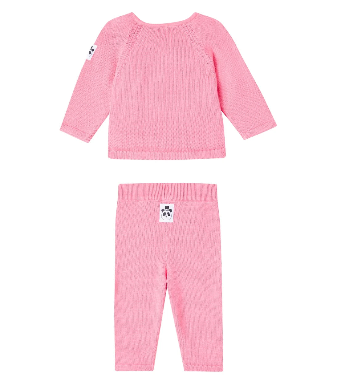 Mini Rodini - Baby cotton cardigan and pants set