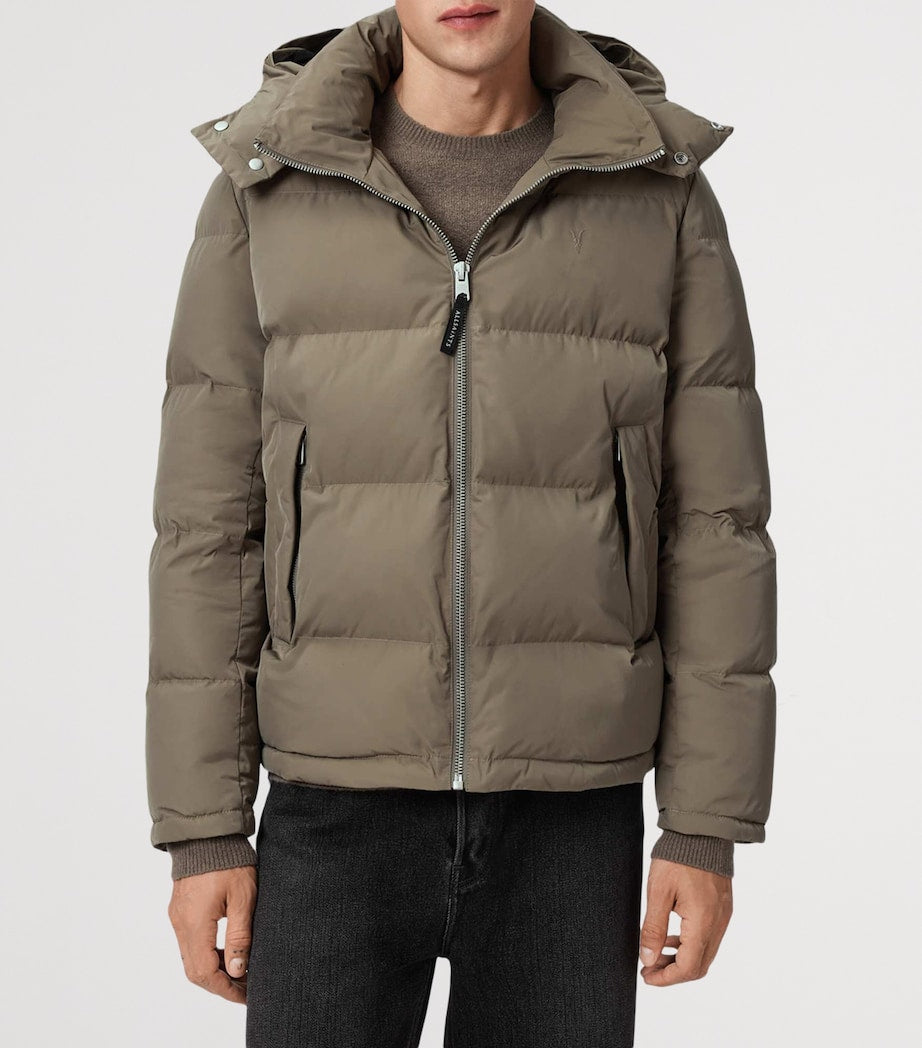 Brown Ramskull Marlo Puffer Jacket