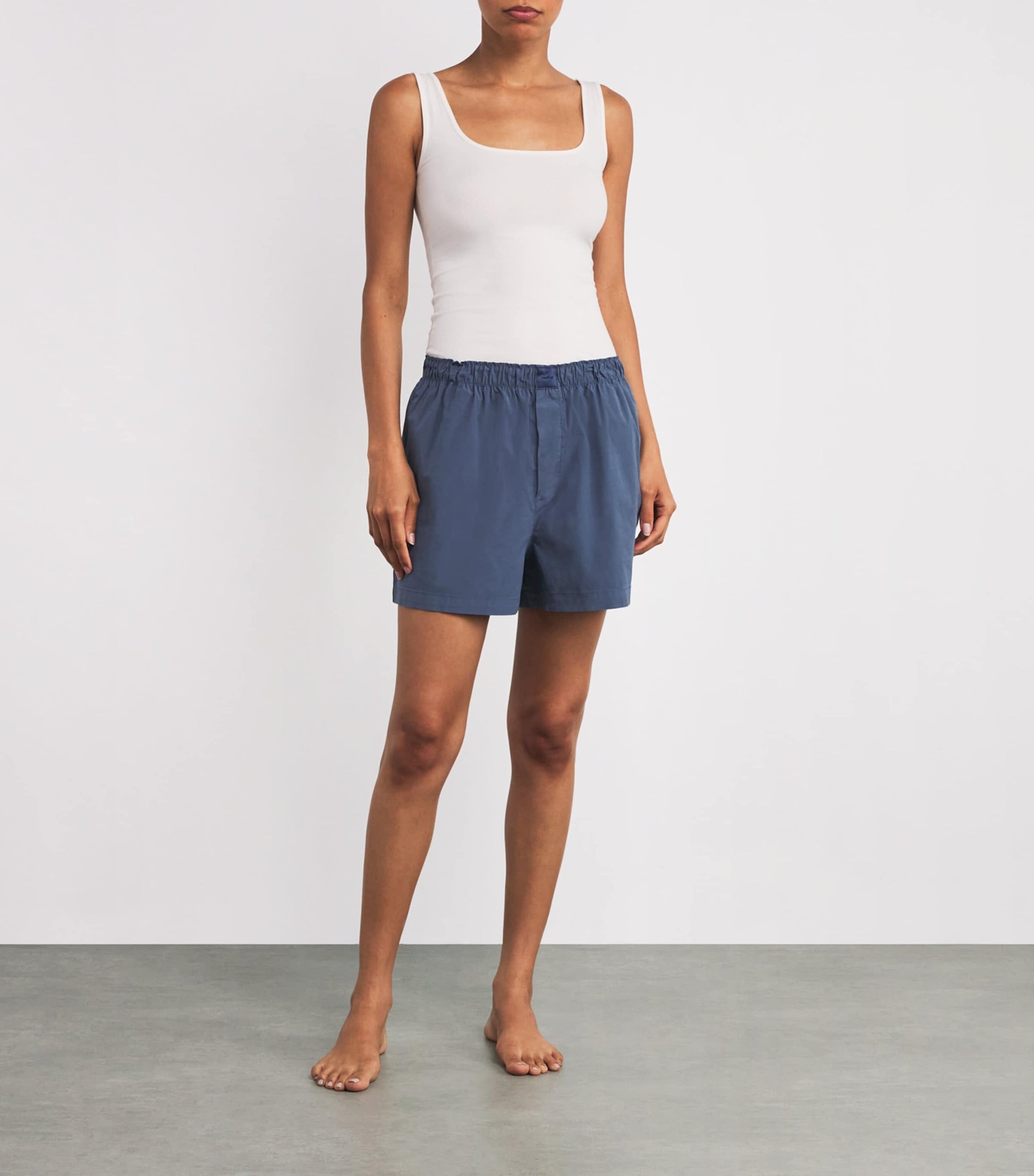 Cotton Poplin Shorts