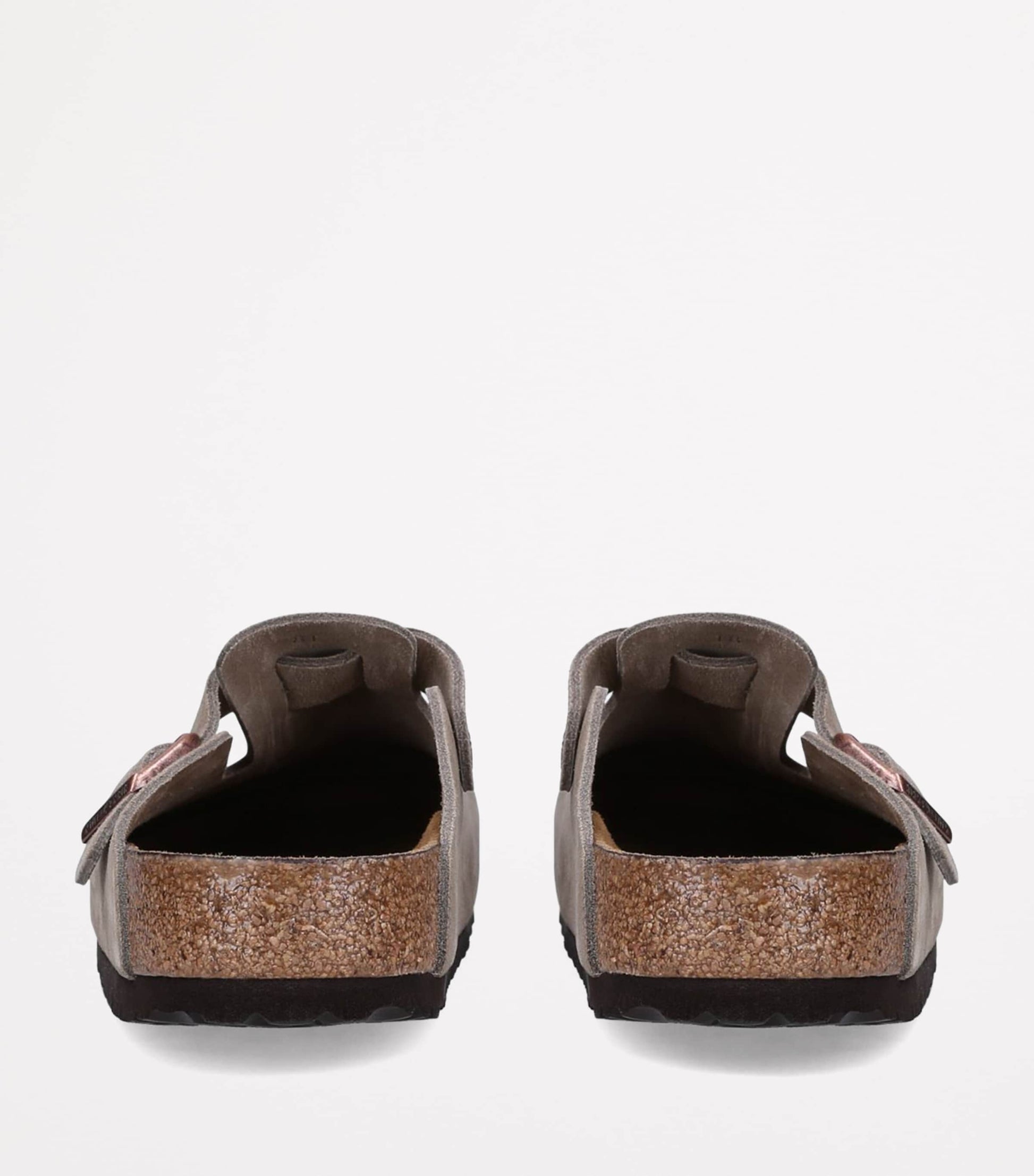Suede Boston Clogs